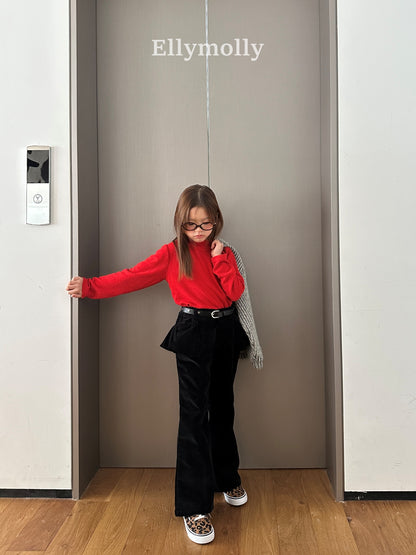 【予約】Selley peach frill boots cut / ellymolly (5-15号)