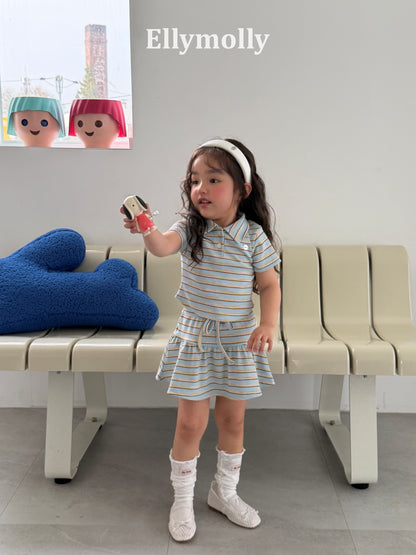 【予約】sky frill skirt / ellymolly5-15号