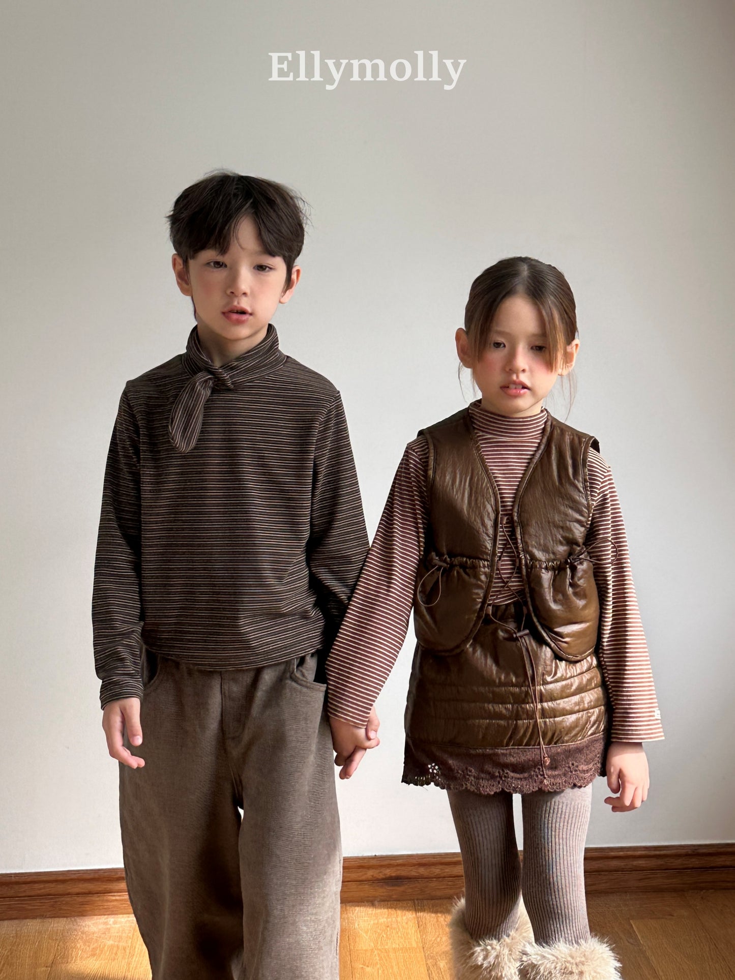 【予約】fouryou padding vest / ellymolly (5-15号)