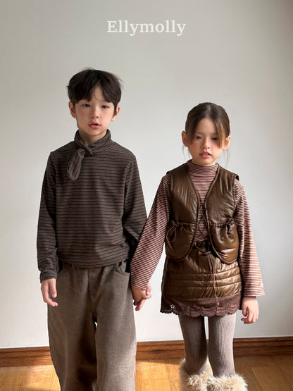 【予約】fouryou padding vest / ellymolly (5-15号)