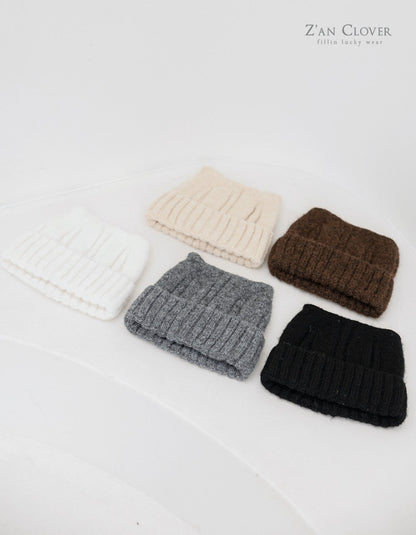 【予約】cat beanie  /  zanclover