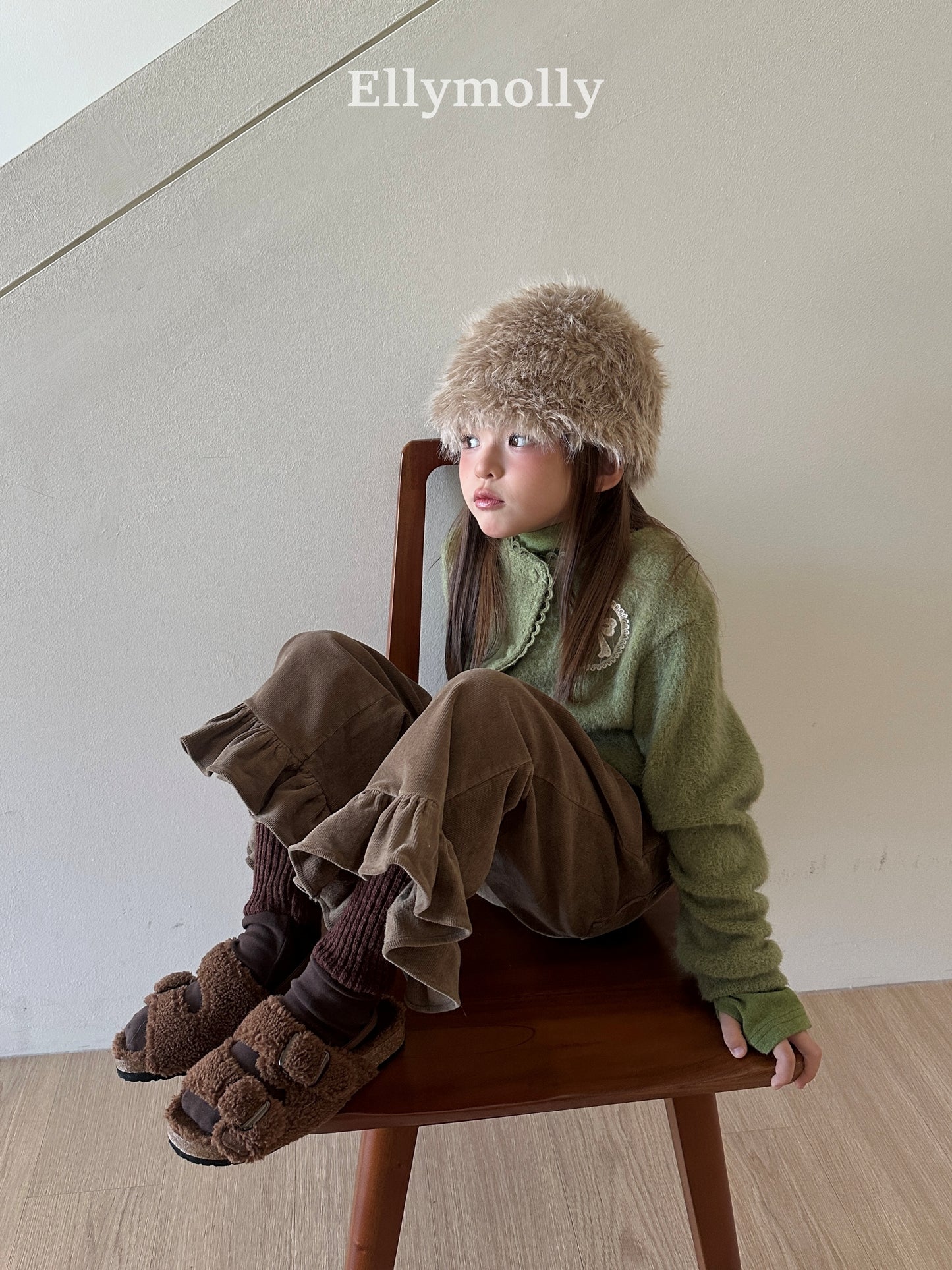 【予約】rib slub socks  / ellymolly