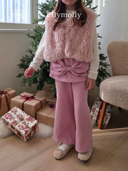 【予約】ribbon pants / ellymolly (5-15号)