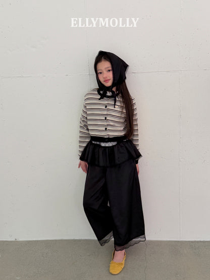 【予約】silhouette scarf / ellymolly스윙실루엣머플러