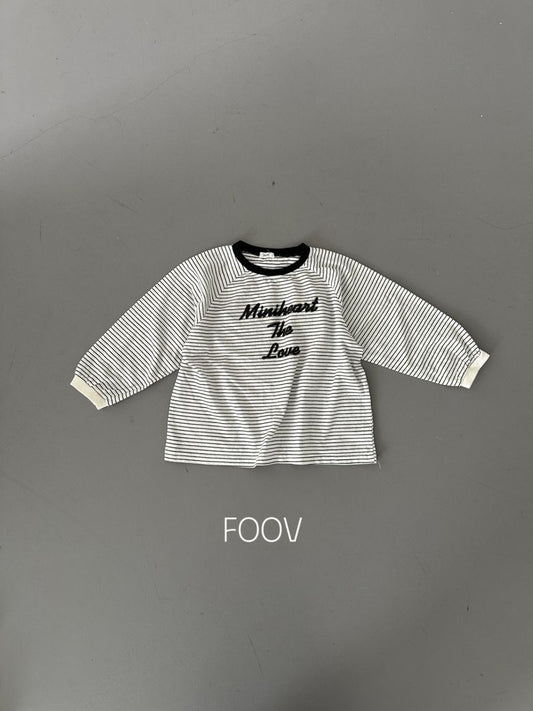 【予約】ミニハートTシャツ / FOOV (S-JM)