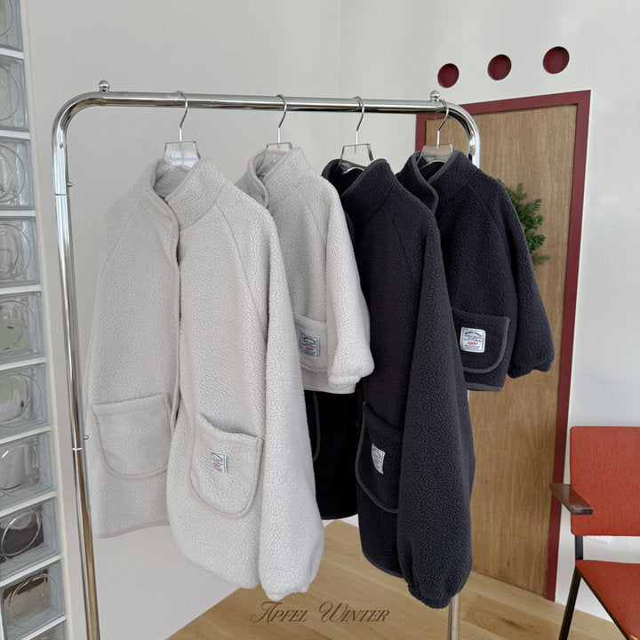 【予約】bagel boa jacket  / apfel (adult)