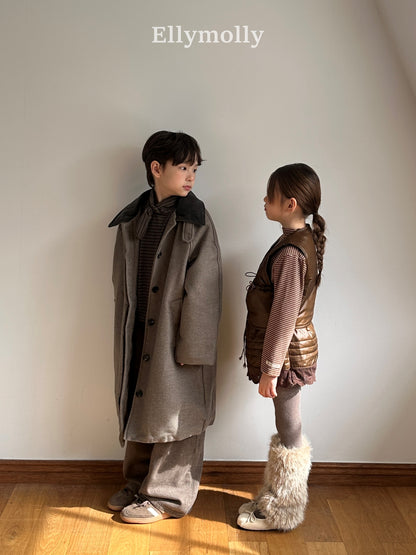 【予約】fine wool long coat / ellymolly (5-19号)