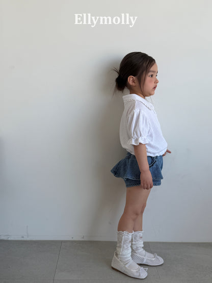 【予約】Celeb frill short pants / ellymolly5-15号셀럽프릴