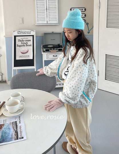 【予約】flower boa jumper  / love rosie (L-3XL,adult)