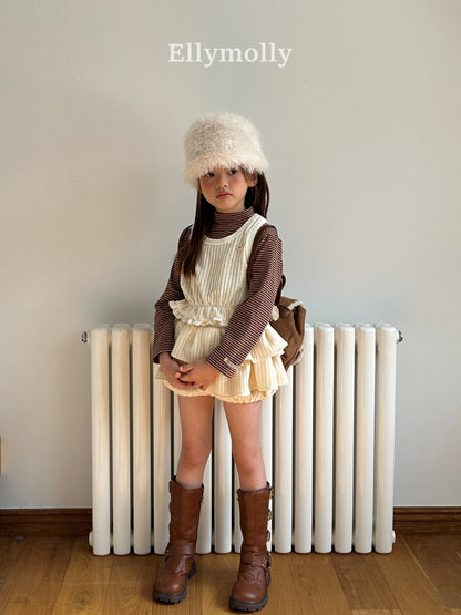 【予約】Bello crunch vest / ellymolly (5-15号)