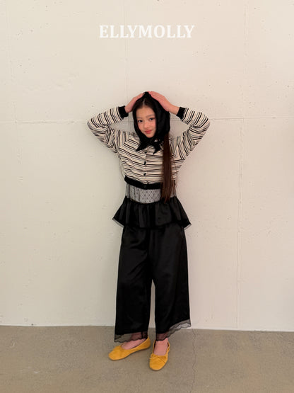 【予約】silhouette scarf / ellymolly스윙실루엣머플러