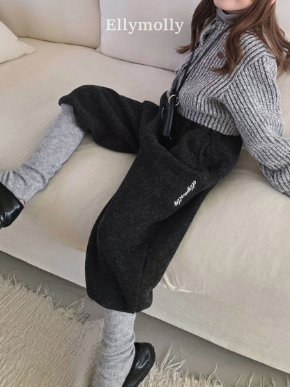 【予約】point warmer pants / ellymolly (5-19号)