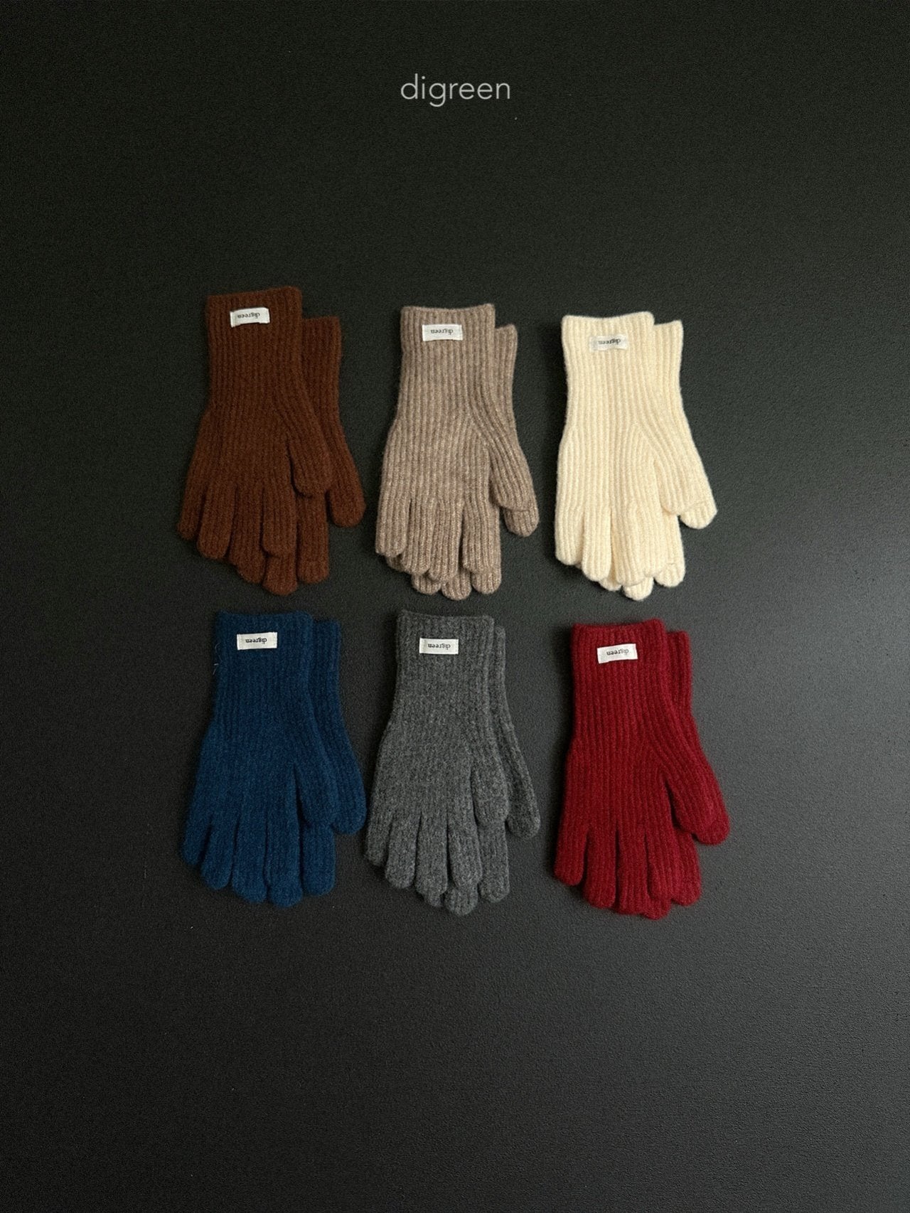 【予約】wool Winnie Glove  /  digreen