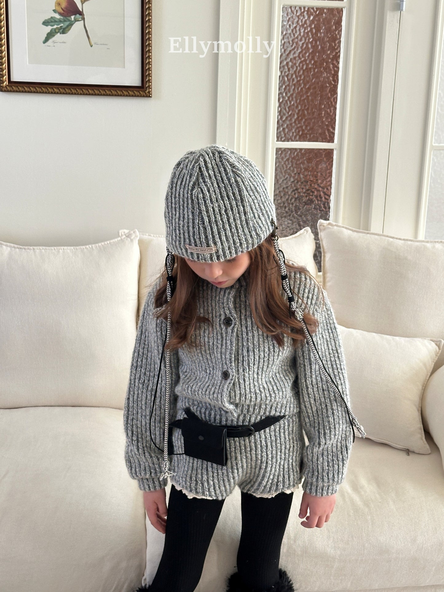 【予約】muffin wool knit pants / ellymolly (5-15号)