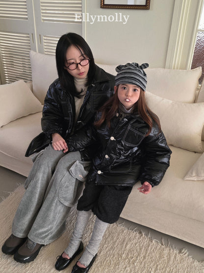 【予約】point warmer pants / ellymolly (5-19号)