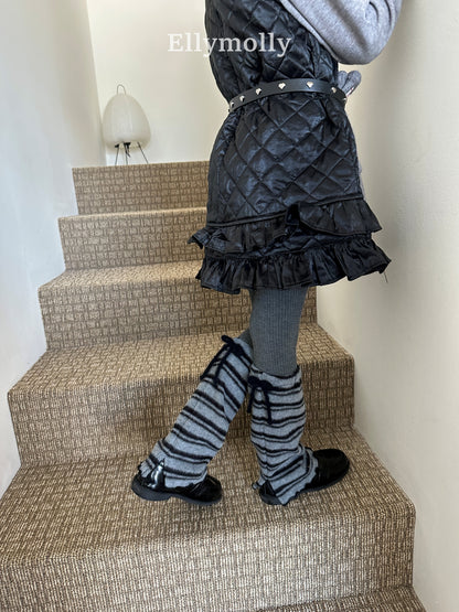 【予約】heart border warmer  / ellymolly