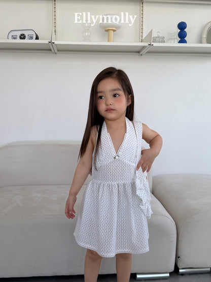 【予約】dot halter one-piece / ellymolly5-15号