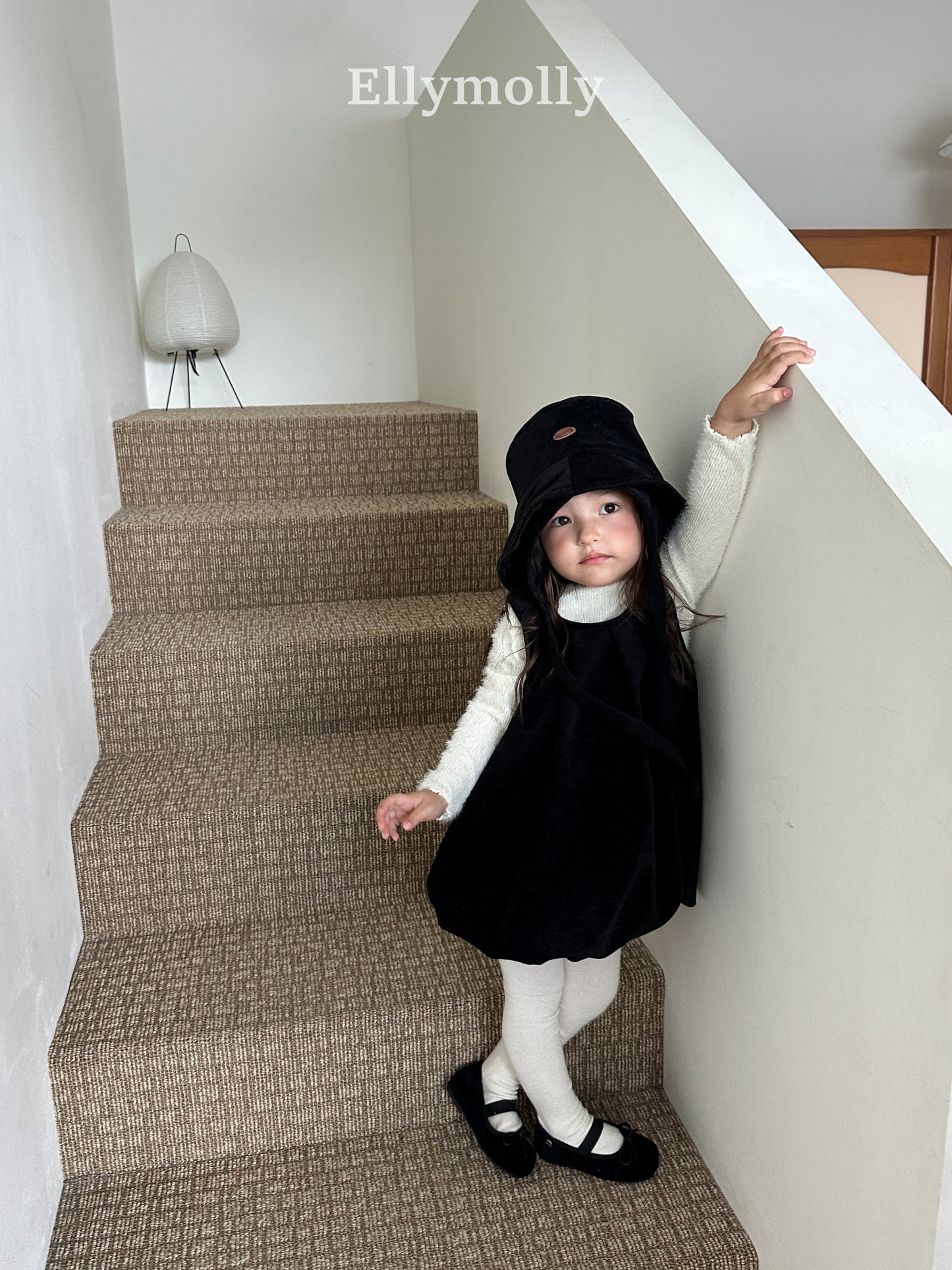 【予約】luna balloon one-piece / ellymolly (5-15号)