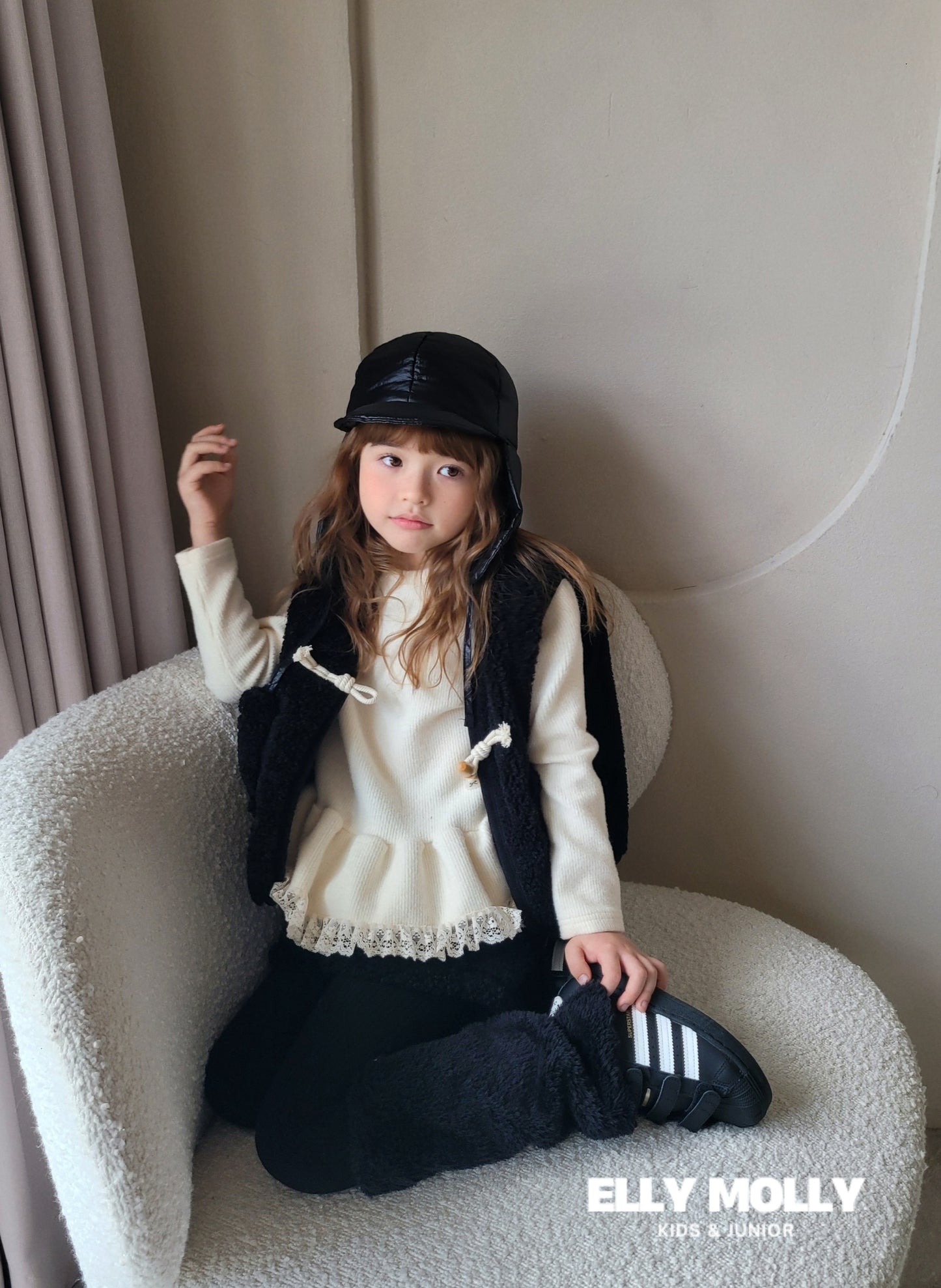 【予約】elly padding ear cap  / ellymolly