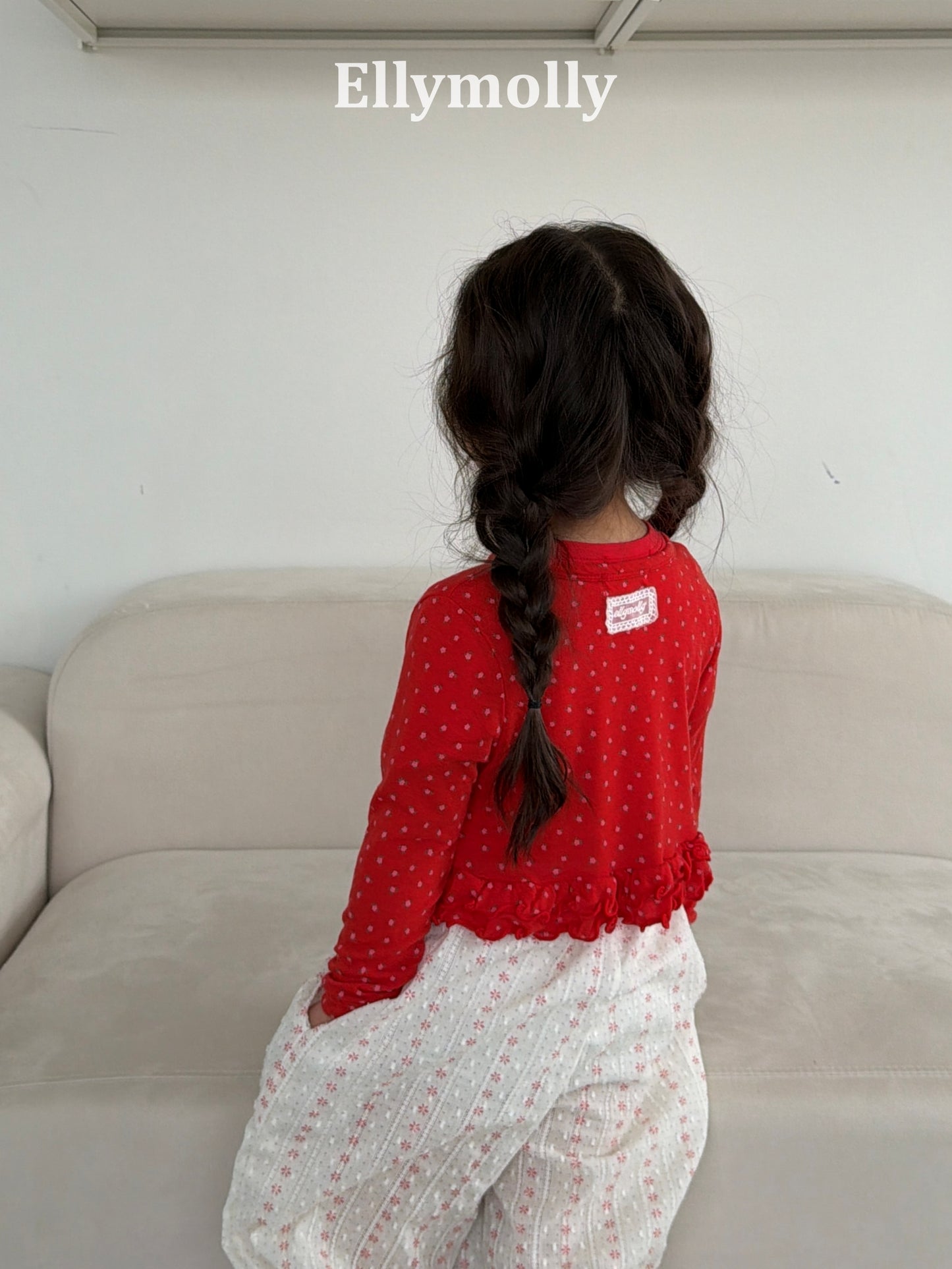 【予約】days frill cardigan / ellymolly5-15号 데이즈 프릴