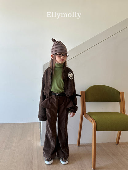 【予約】Selley peach frill boots cut / ellymolly (5-15号)