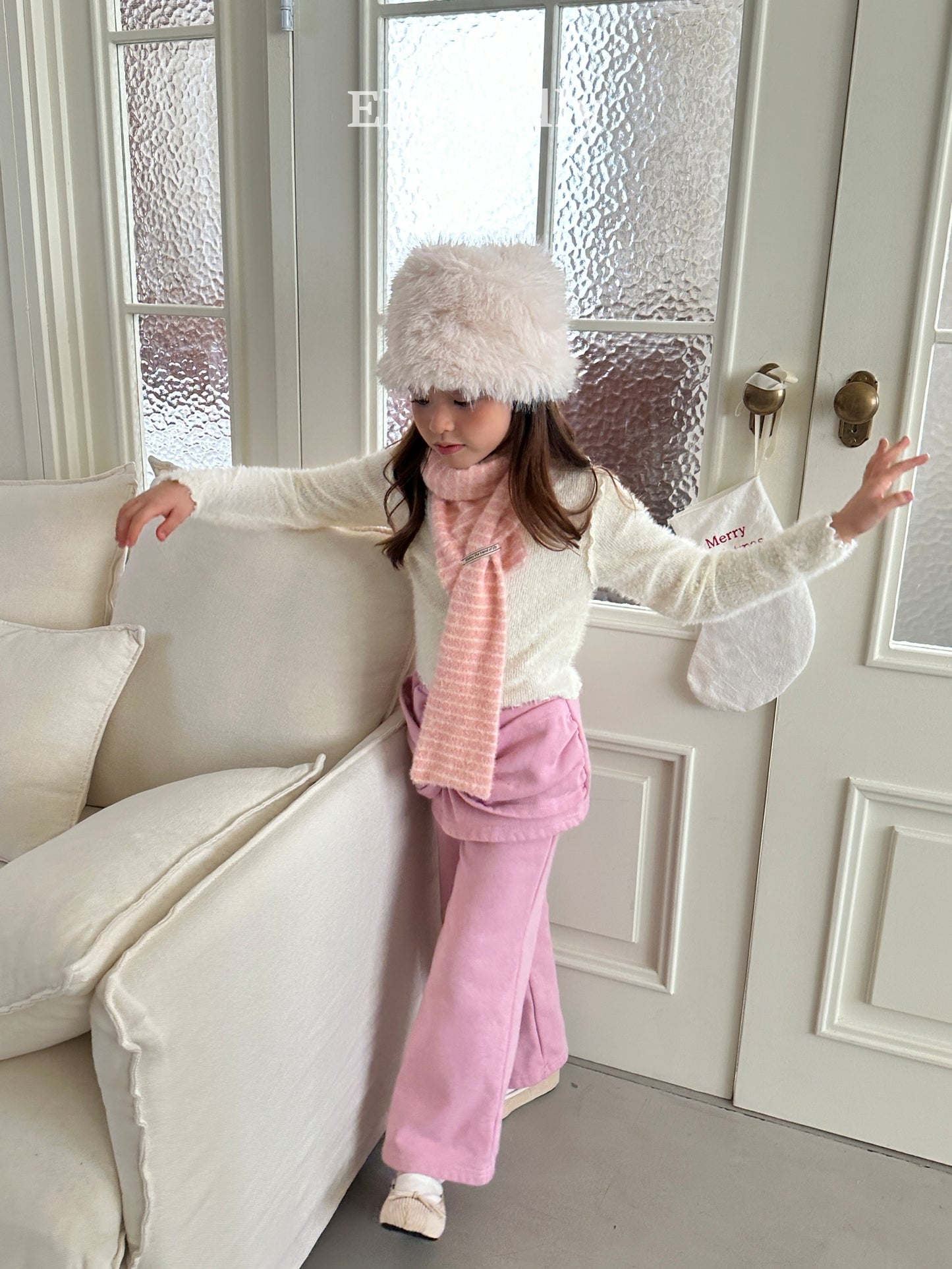 【予約】ribbon pants / ellymolly (5-15号)