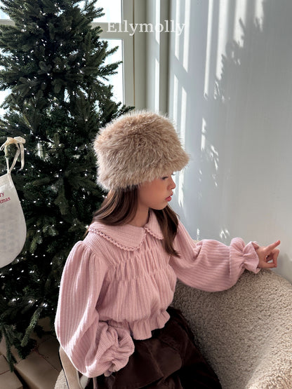 【予約】honey round collar BL / ellymolly (5-15号)