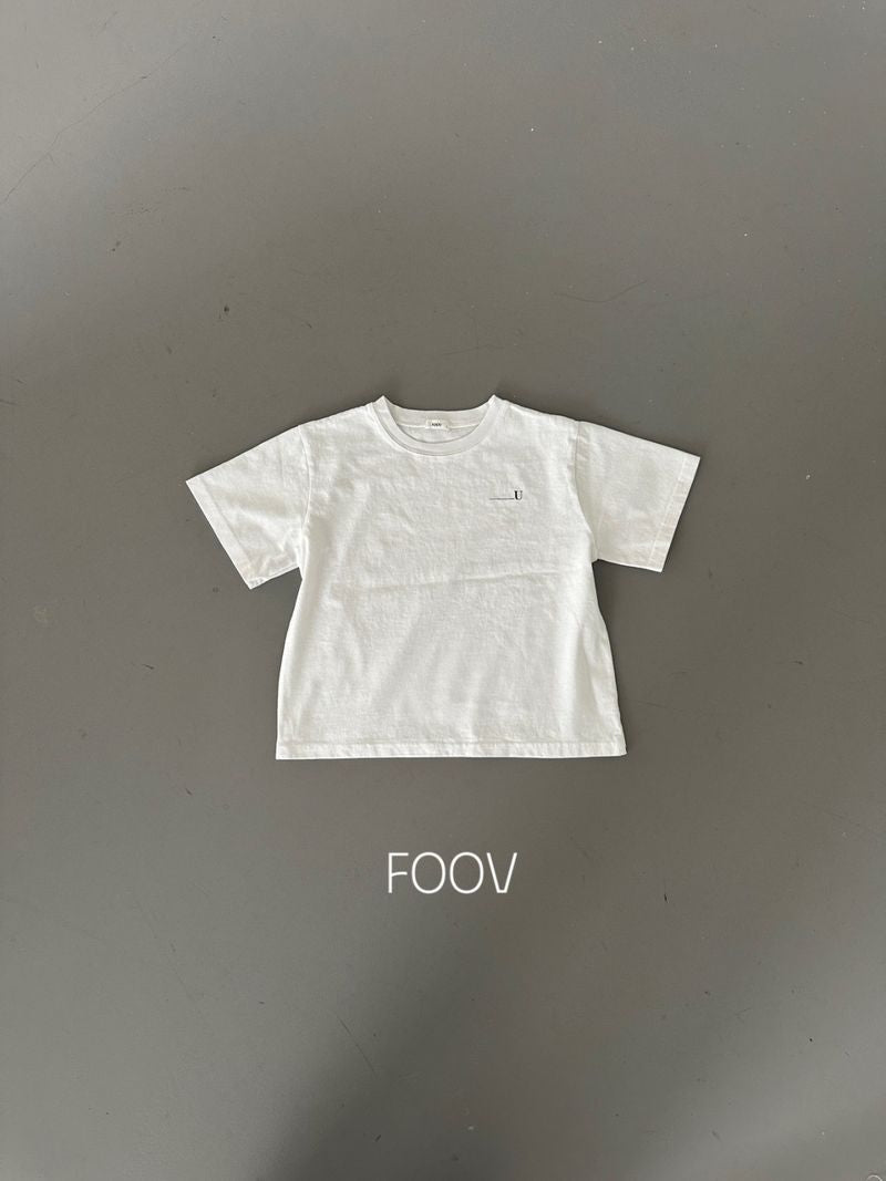【予約】UレタリングTシャツ / FOOV (S-JM)