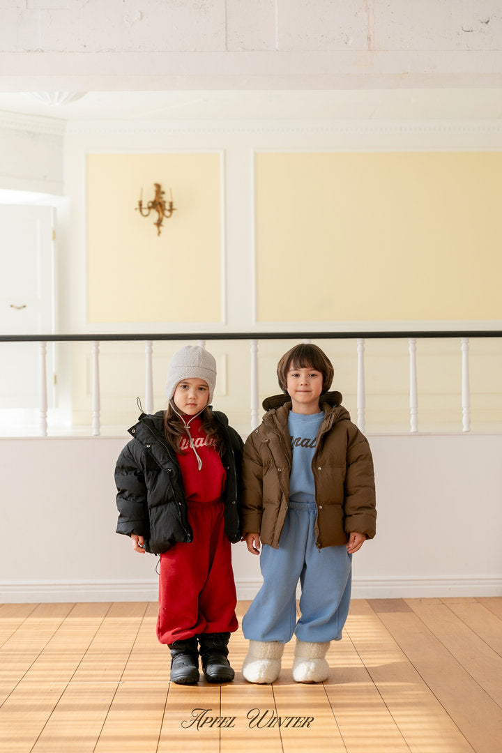 【予約】down padding jacket  / apfel (S-2XL)