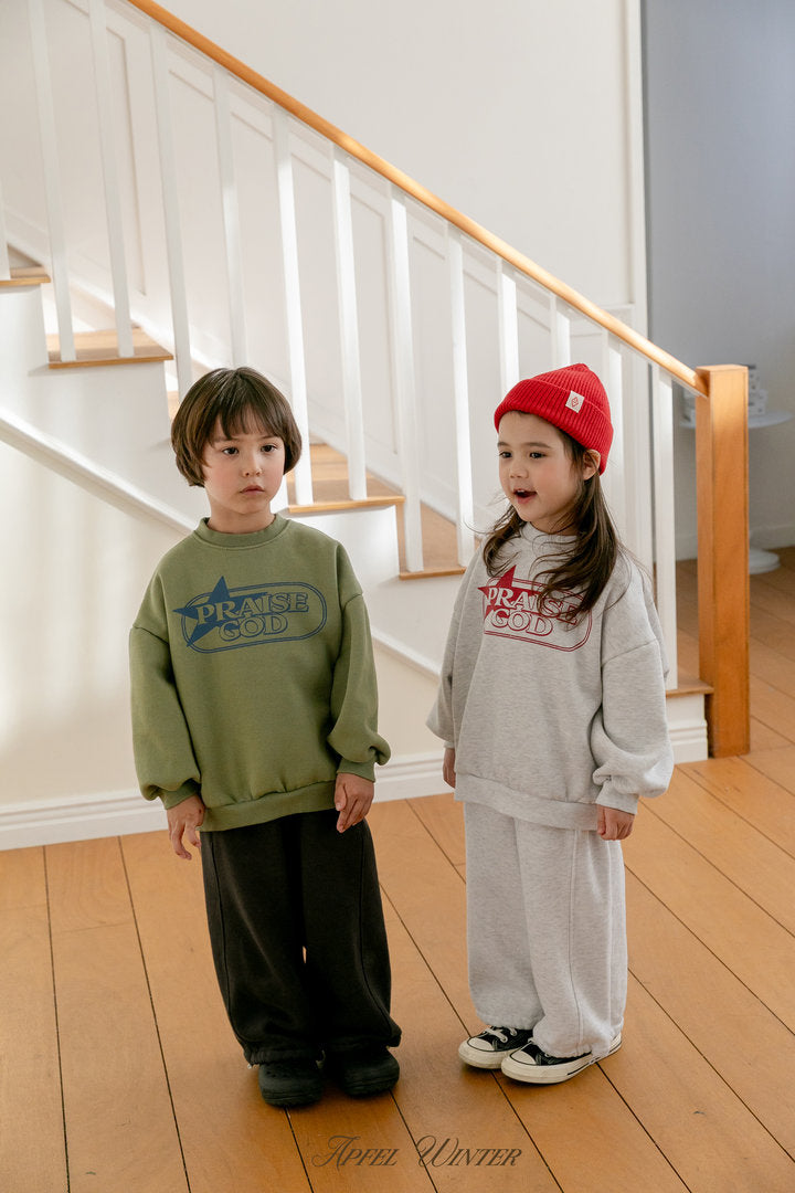 【予約】milk jogger pants  / apfel (S-JL)