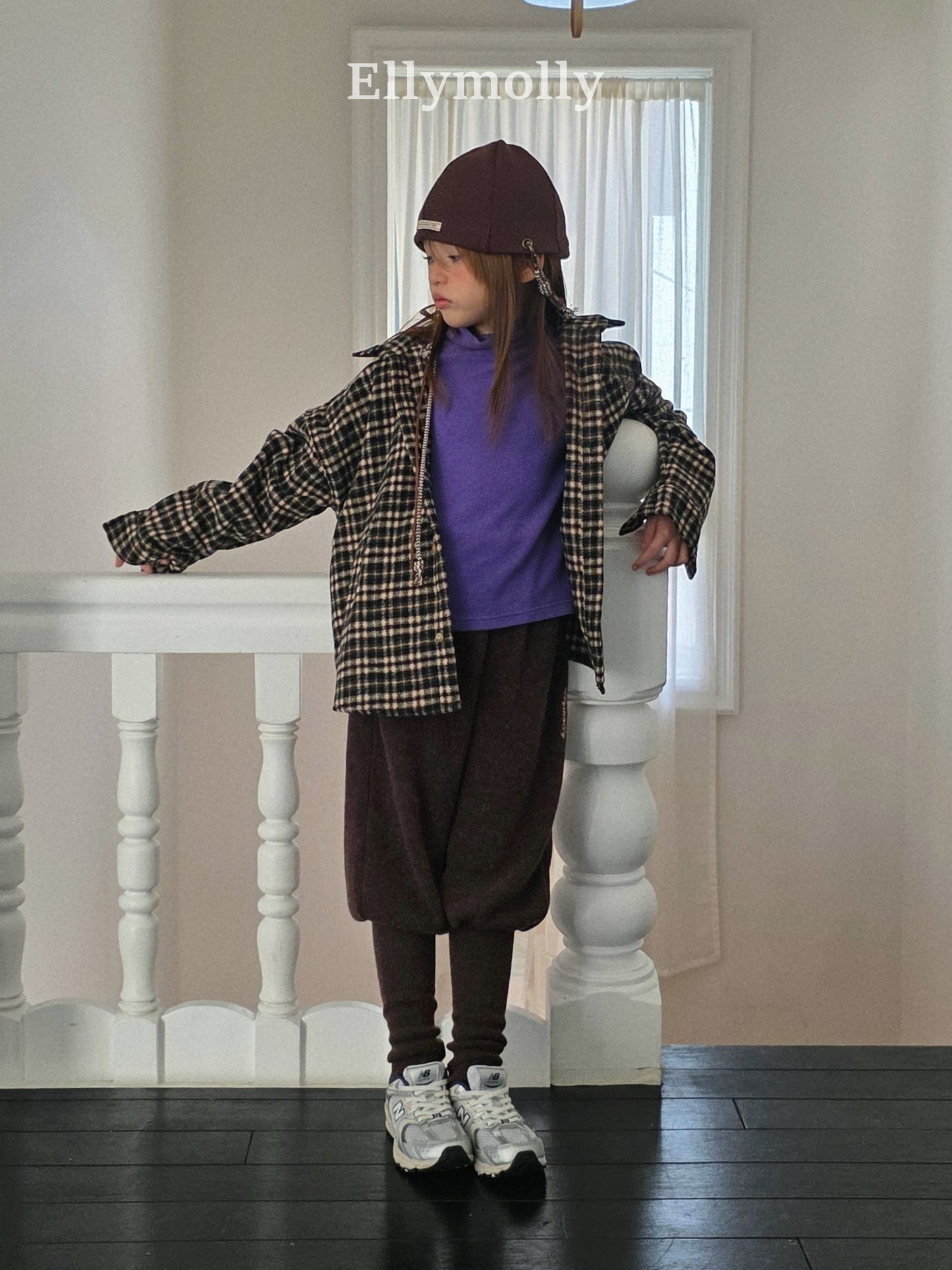 【予約】point warmer pants / ellymolly (5-19号)