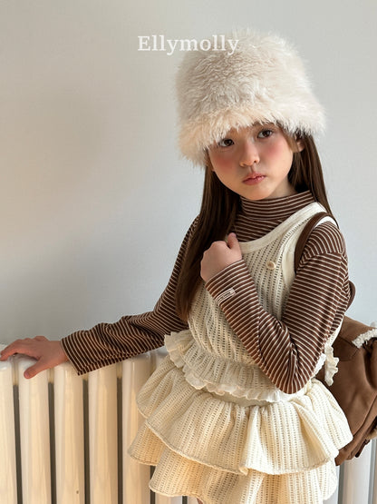 【予約】Bello crunch vest / ellymolly (5-15号)