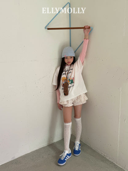 【予約】ribbon leg socks / ellymolly
