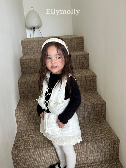 【予約】fouryou padding vest / ellymolly (5-15号)