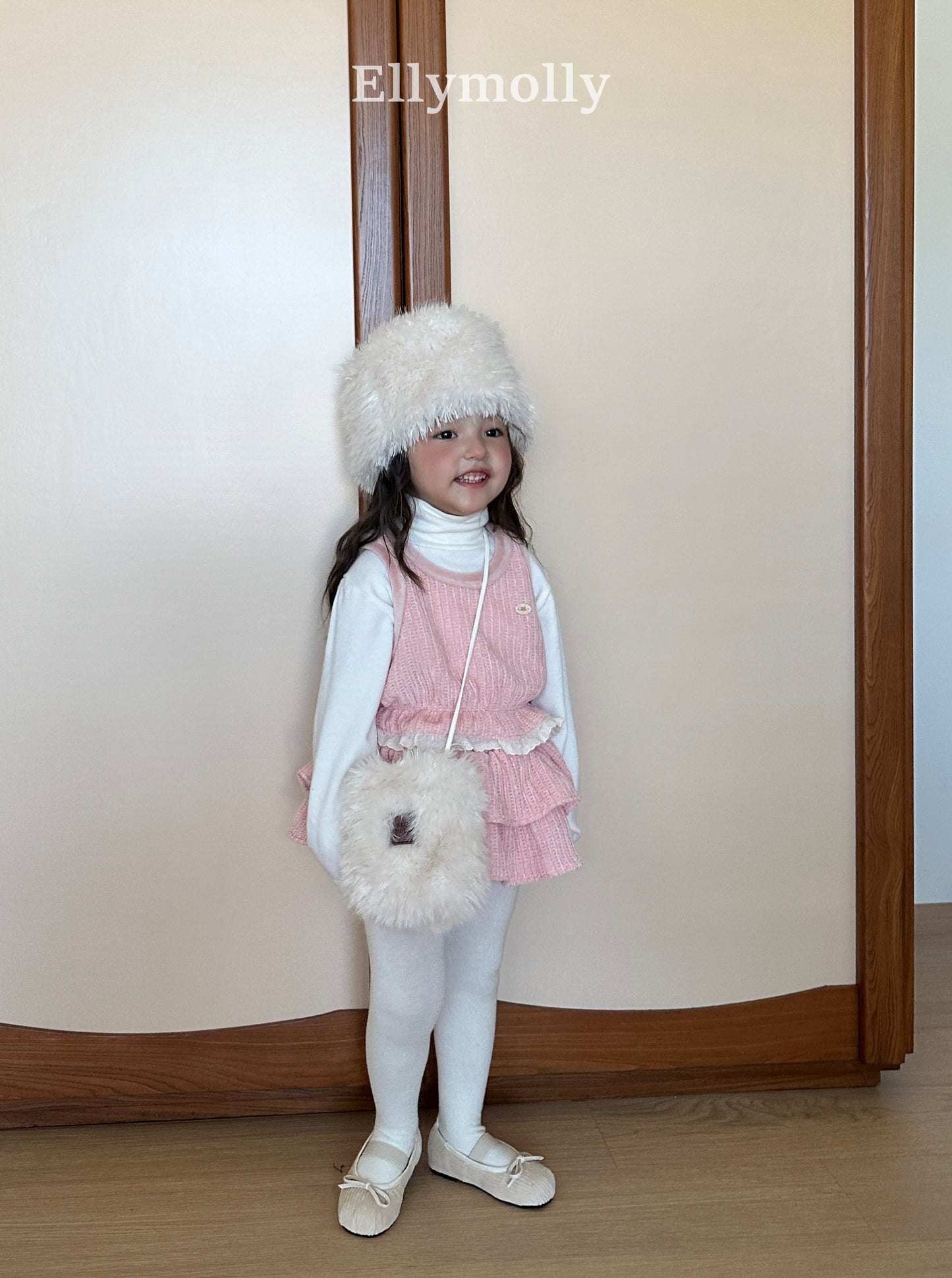 【予約】mongle fur mini bag  / ellymolly