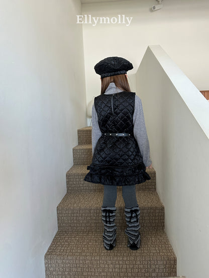 【予約】heart border warmer  / ellymolly