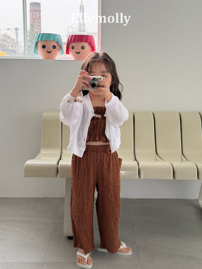 【予約】popcorn wide pants / ellymolly5-15号마