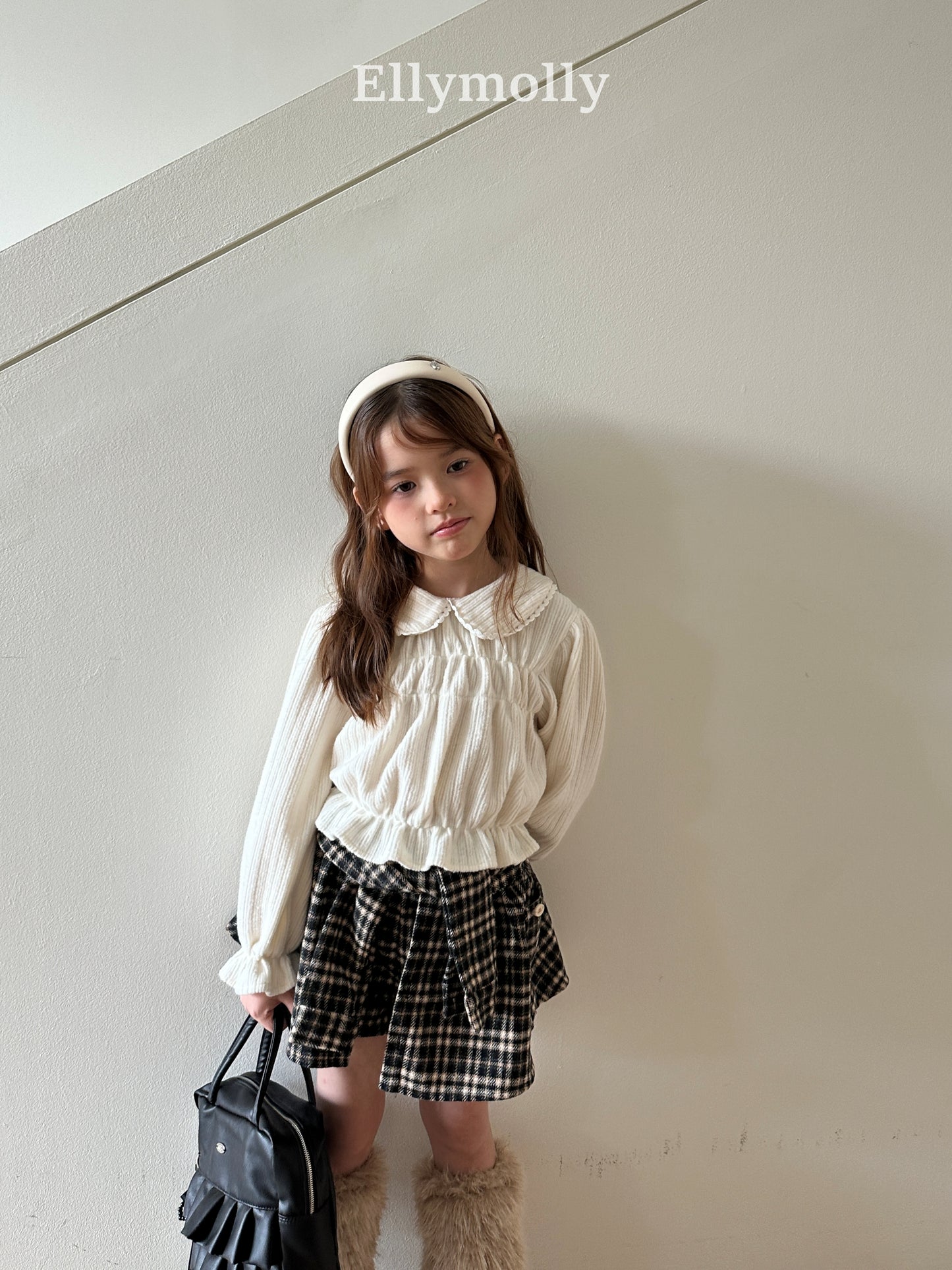 【予約】square frill bag / ellymolly