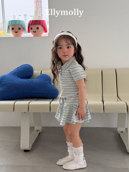 【予約】sky frill skirt / ellymolly5-15号