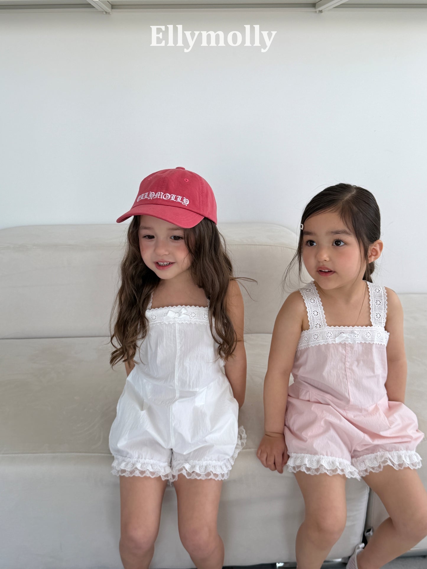 【予約】pure lace rompers / ellymolly5-15号