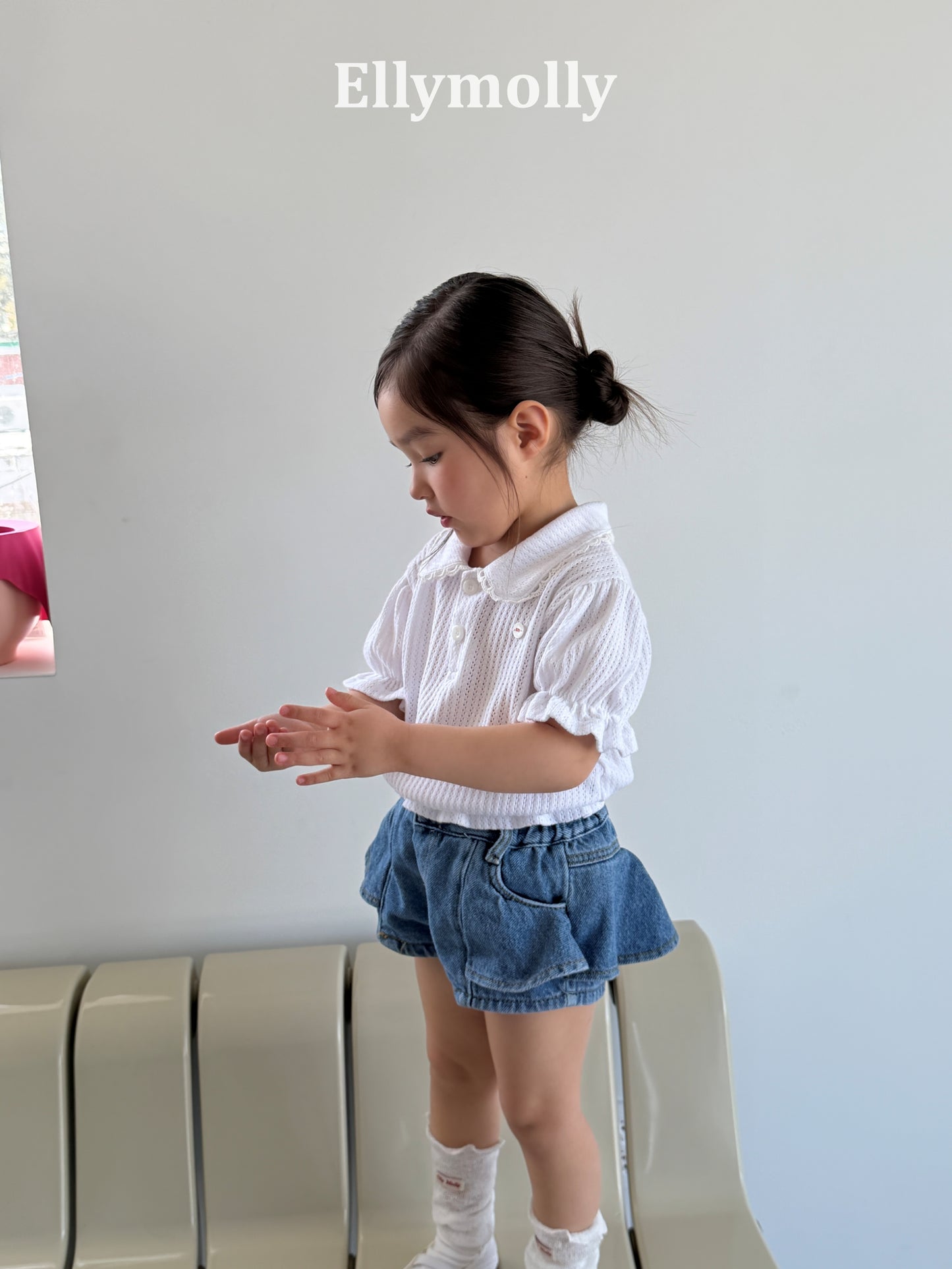 【予約】Celeb frill short pants / ellymolly5-15号셀럽프릴