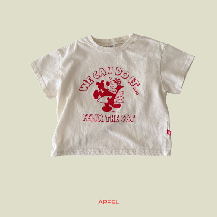 【予約】ジョイ半袖Tシャツ / apfel (S-JM)조이반팔티