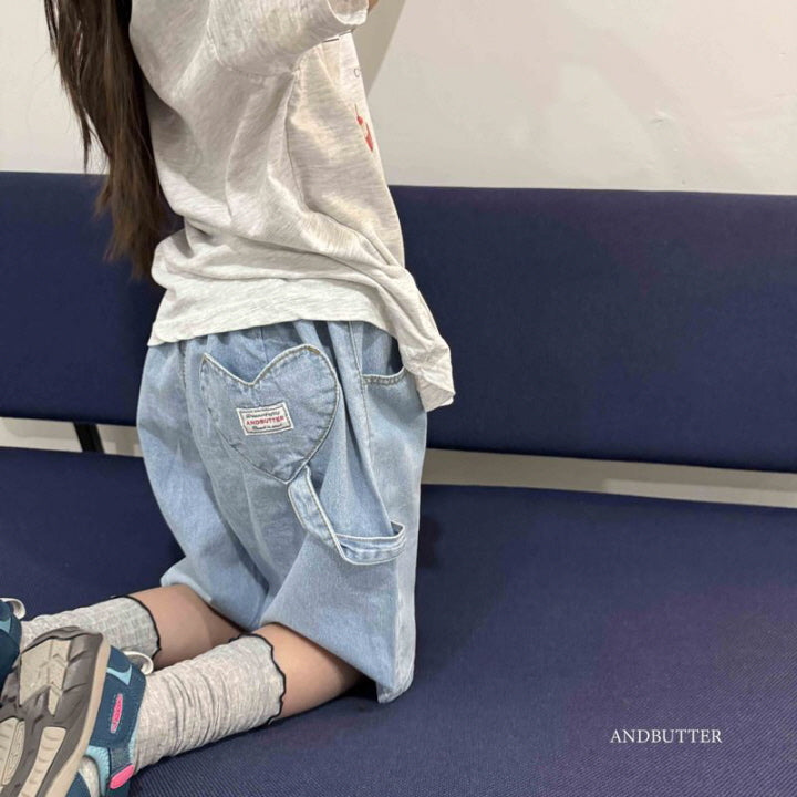 【予約】Heart Loop Pants / andbutter(S-JM)