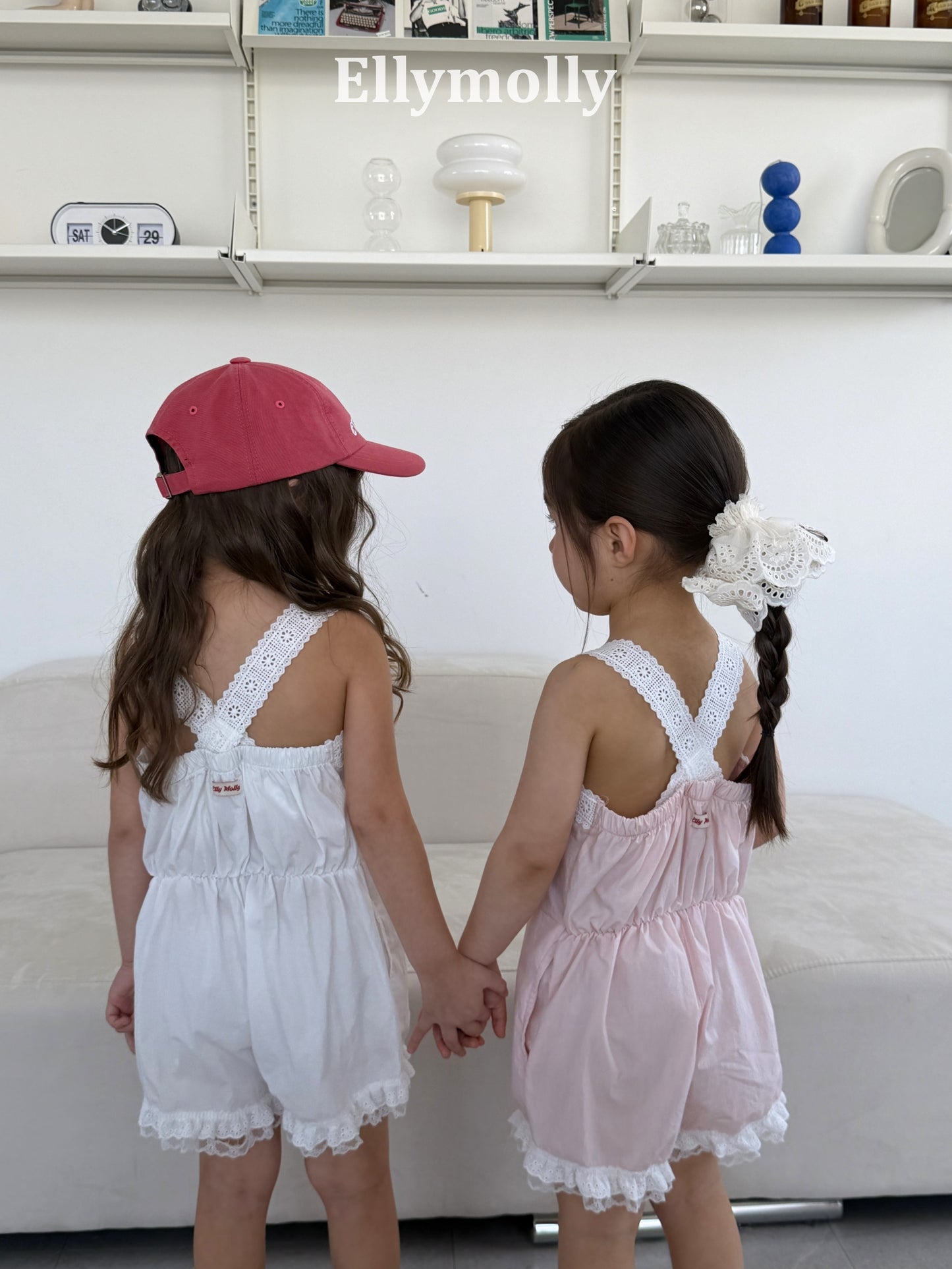 【予約】pure lace rompers / ellymolly5-15号