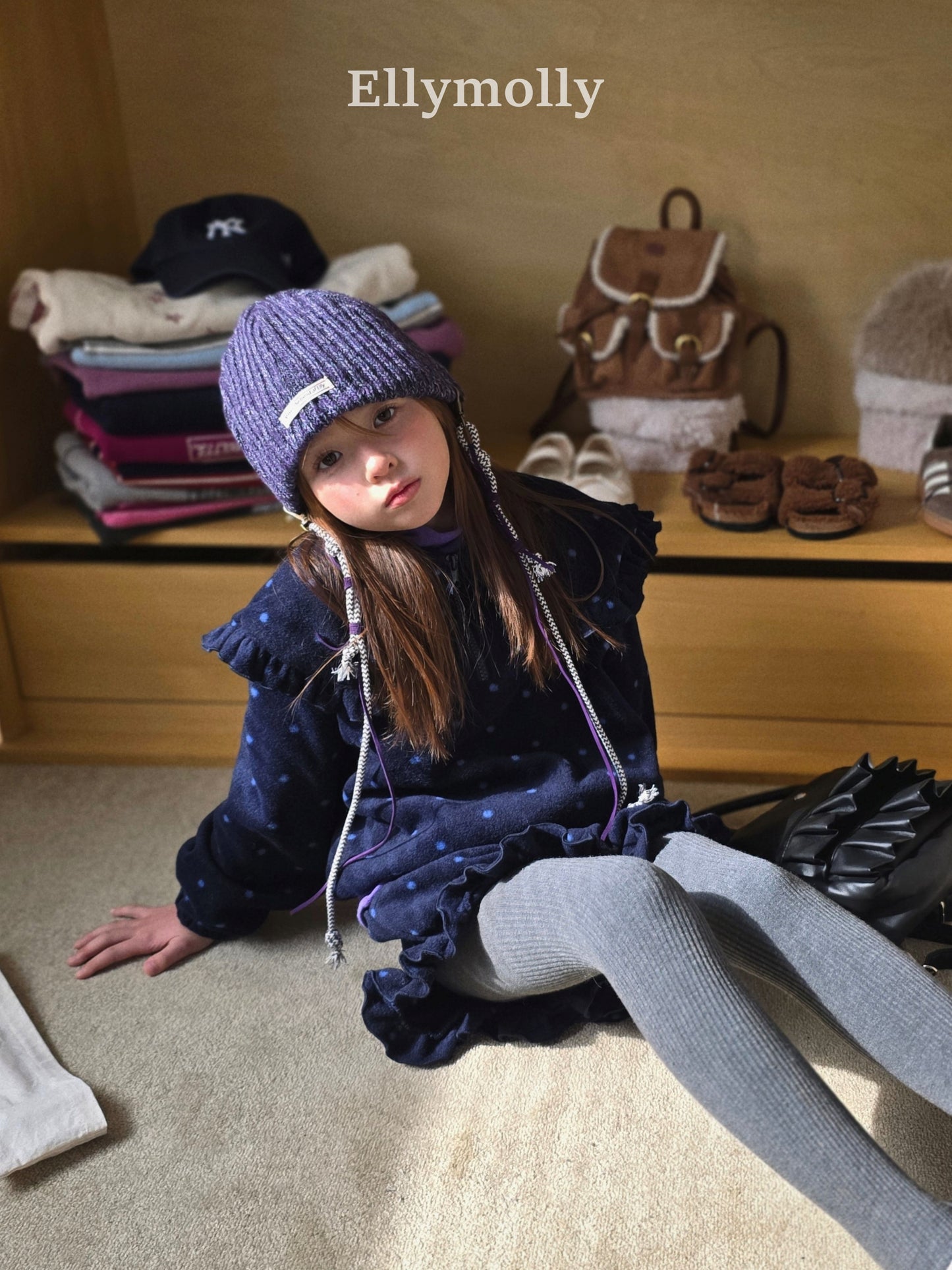 【予約】Morris beanie  / ellymolly