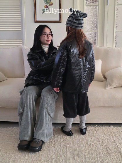 【予約】point warmer pants / ellymolly (5-19号)