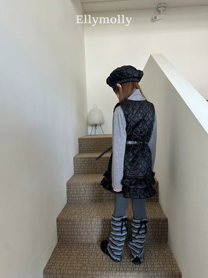 【予約】heart border warmer  / ellymolly