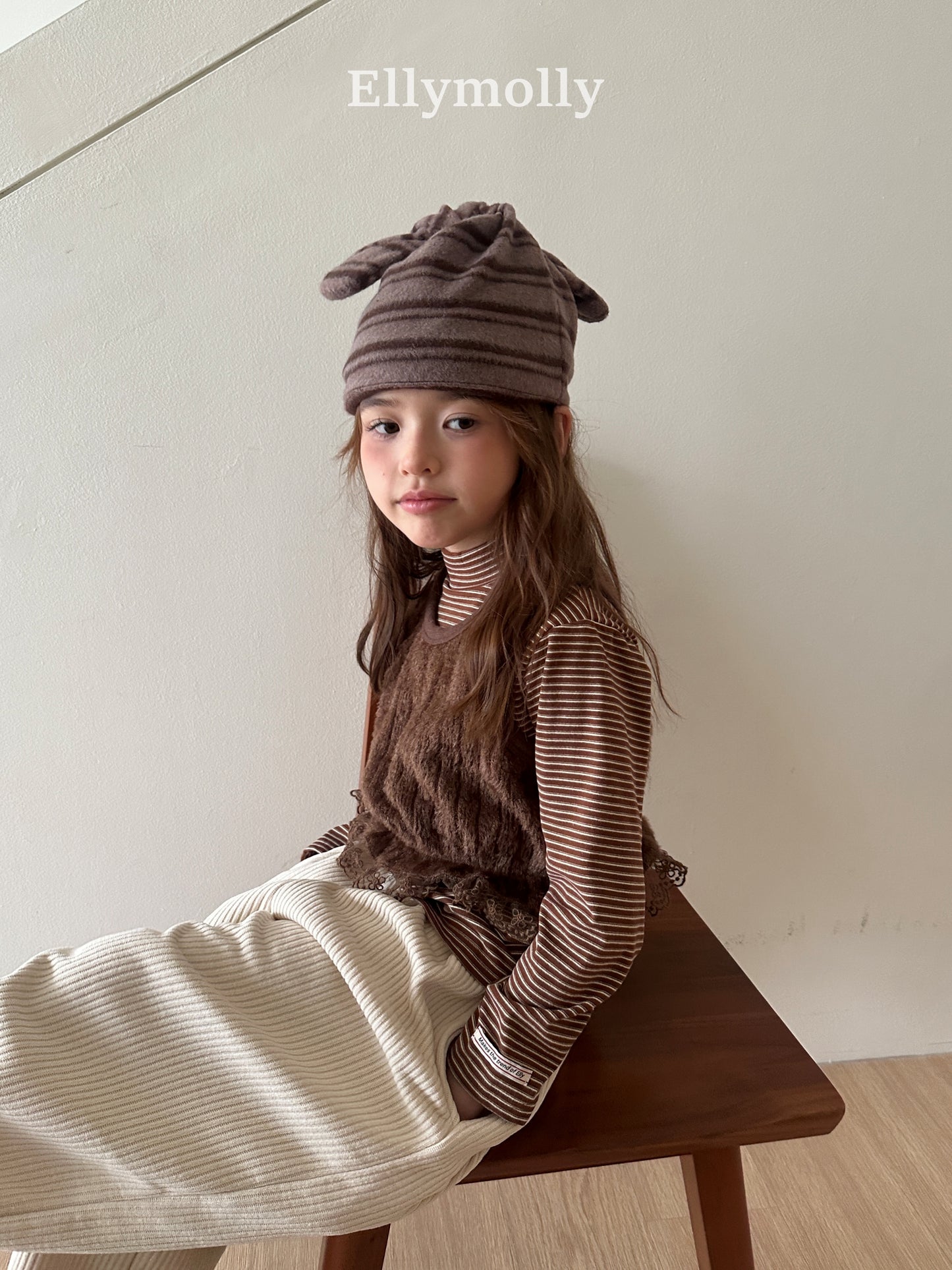 【予約】twist beanie  / ellymolly