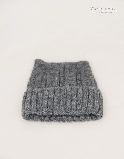 【予約】cat beanie  /  zanclover