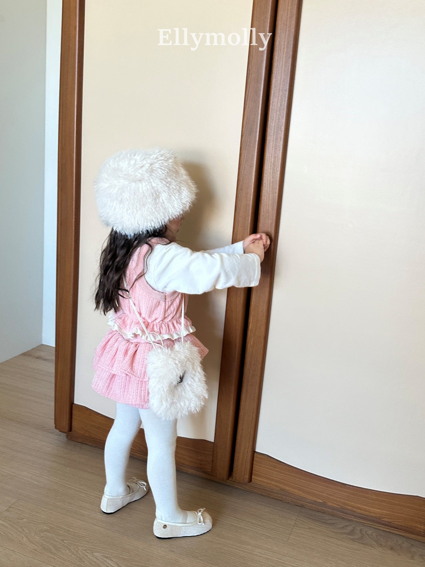 【予約】mongle fur mini bag  / ellymolly